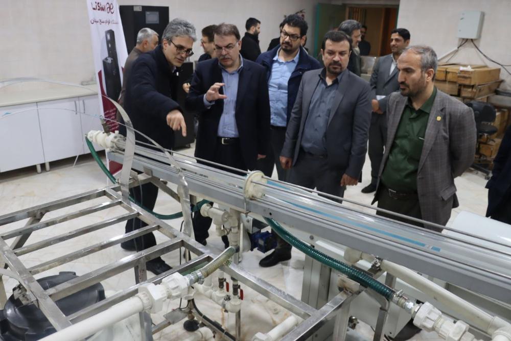 بازدید معاون وزیر نفت از ظرفیت‌های پژوهشی و فناورانه دانشکده